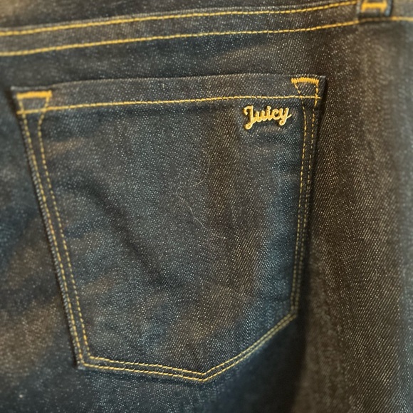 Juicy Couture High Rise Flare Jeans Dark Wash | Size 30 | NWT - Picture 6 of 6